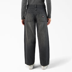 Women’s Loose Fit Double Knee Jeans