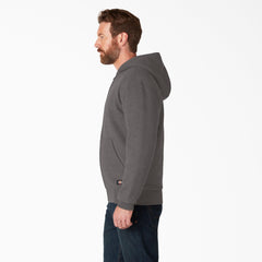 High Pile Fleece Lined Full Zip Hoodie