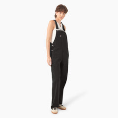 Women’s Pinstripe Service Bib Overalls