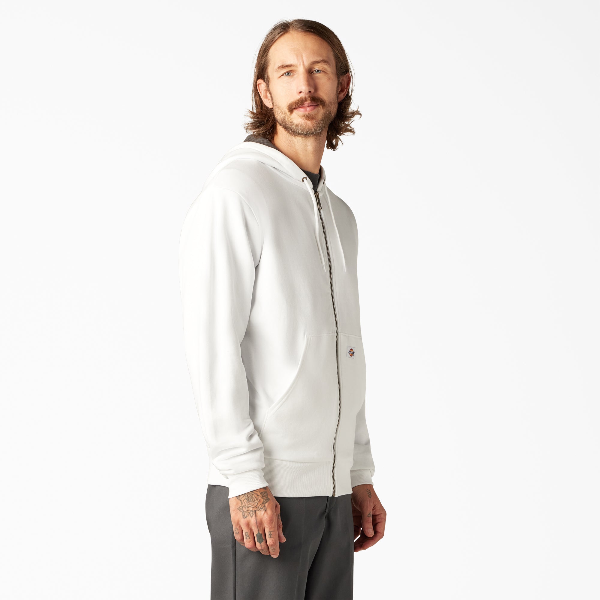 Thermal Lined Fleece Zip Hoodie