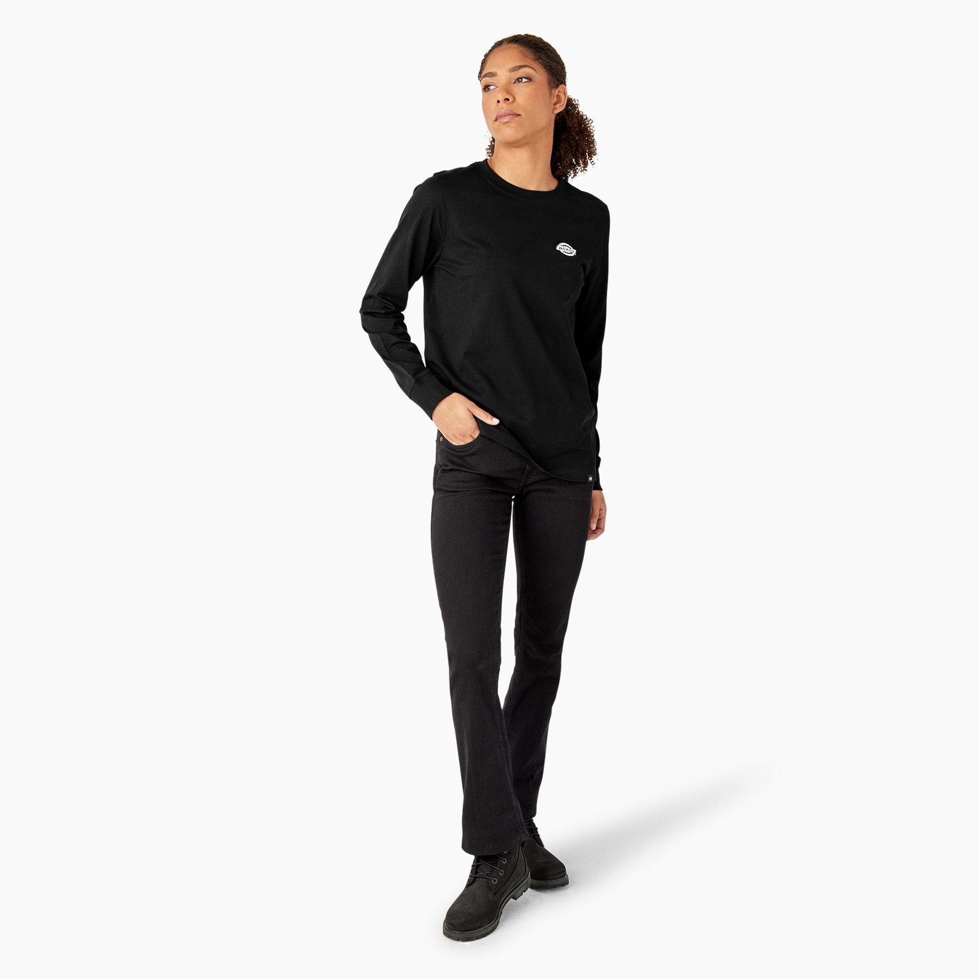 Women’s Long Sleeve Heavyweight Graphic T-Shirt