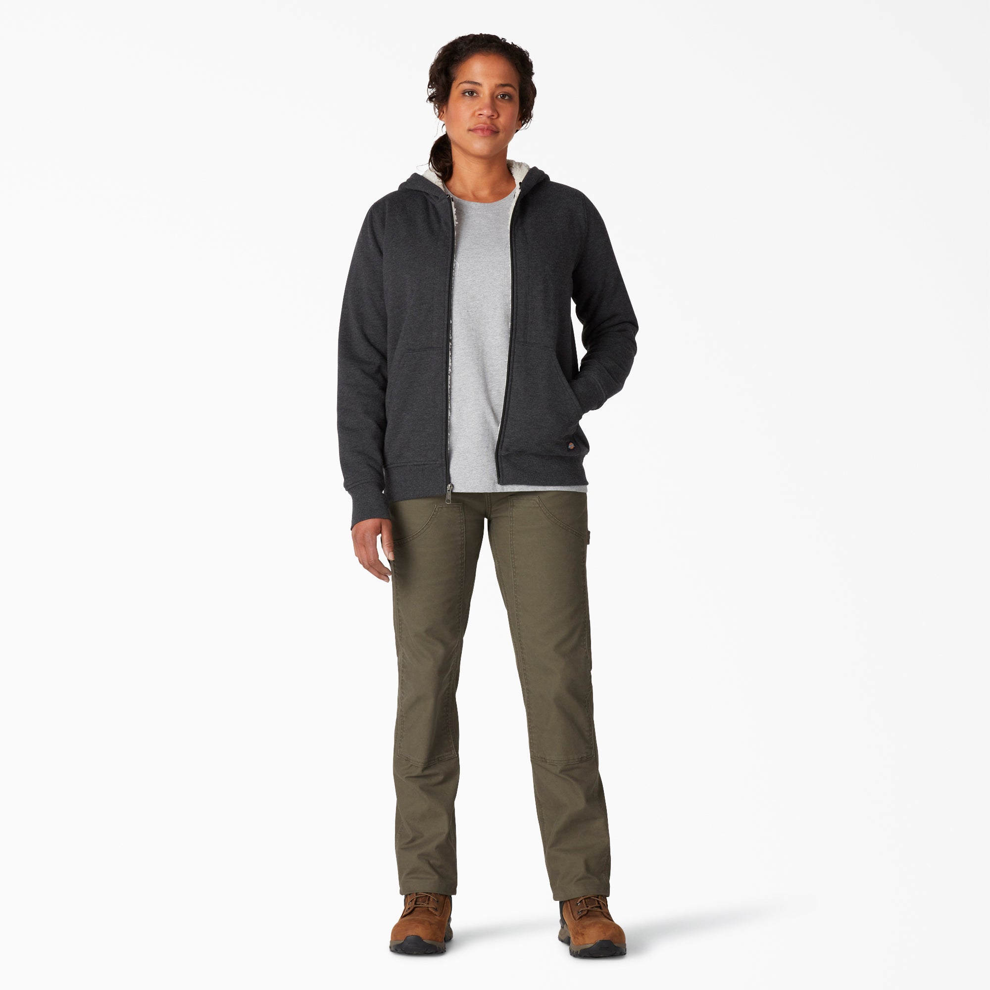 Women’s High Pile Fleece Lined Hoodie