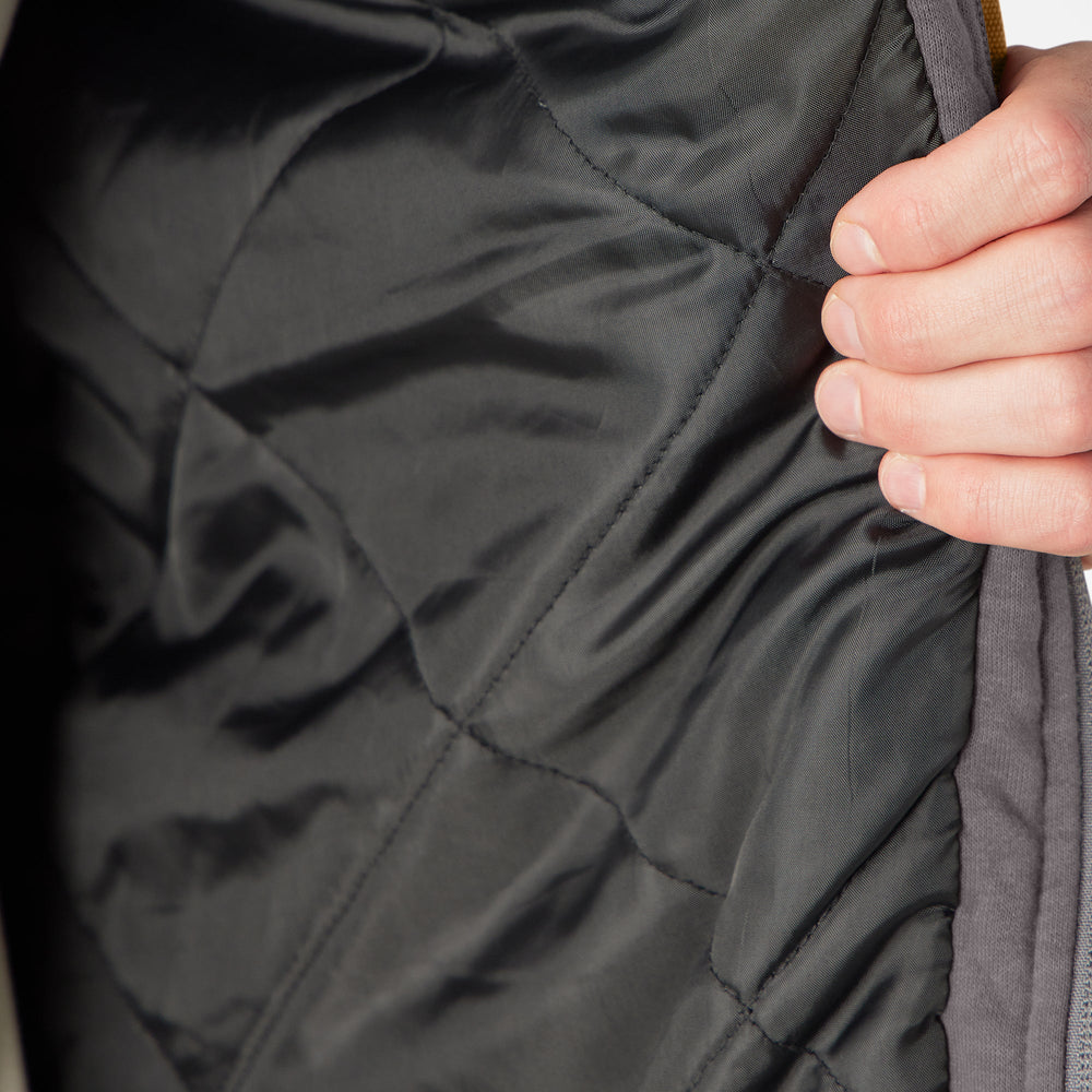 Water Repellent Duck Hooded Shirt Jacket
