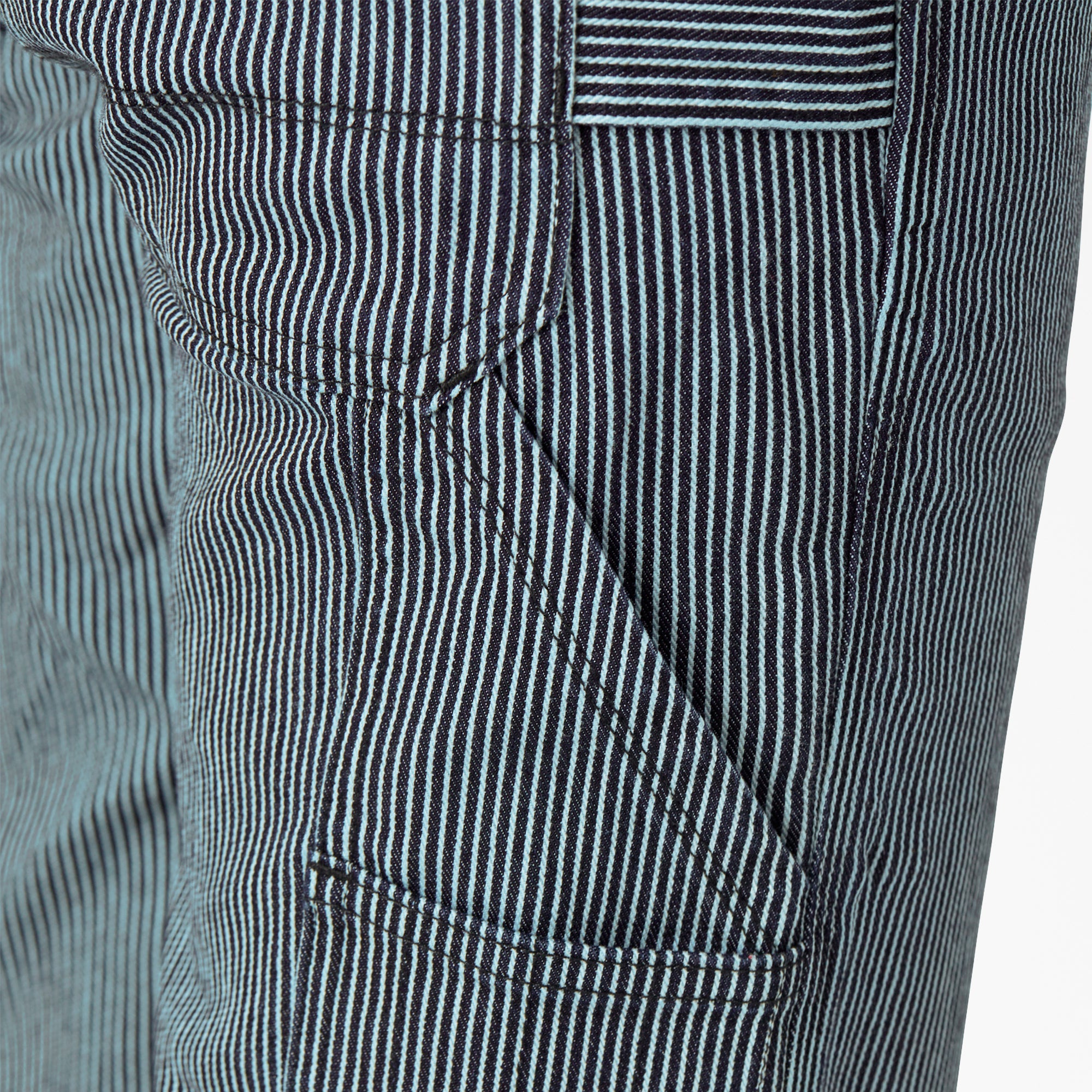 Women's FLEX Relaxed Fit Hickory Stripe Carpenter Pants