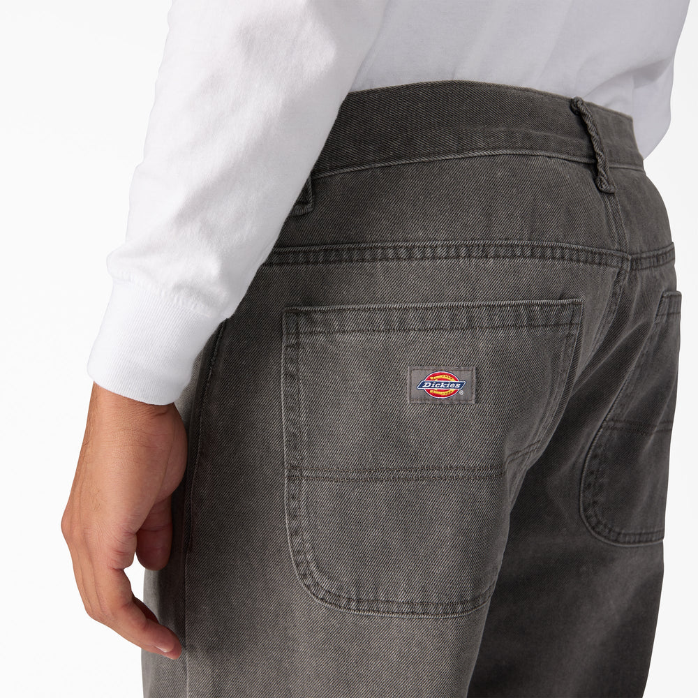 Relaxed Fit Double Knee Jeans