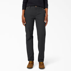 Women's FLEX Relaxed Straight Fit Duck Carpenter Pants