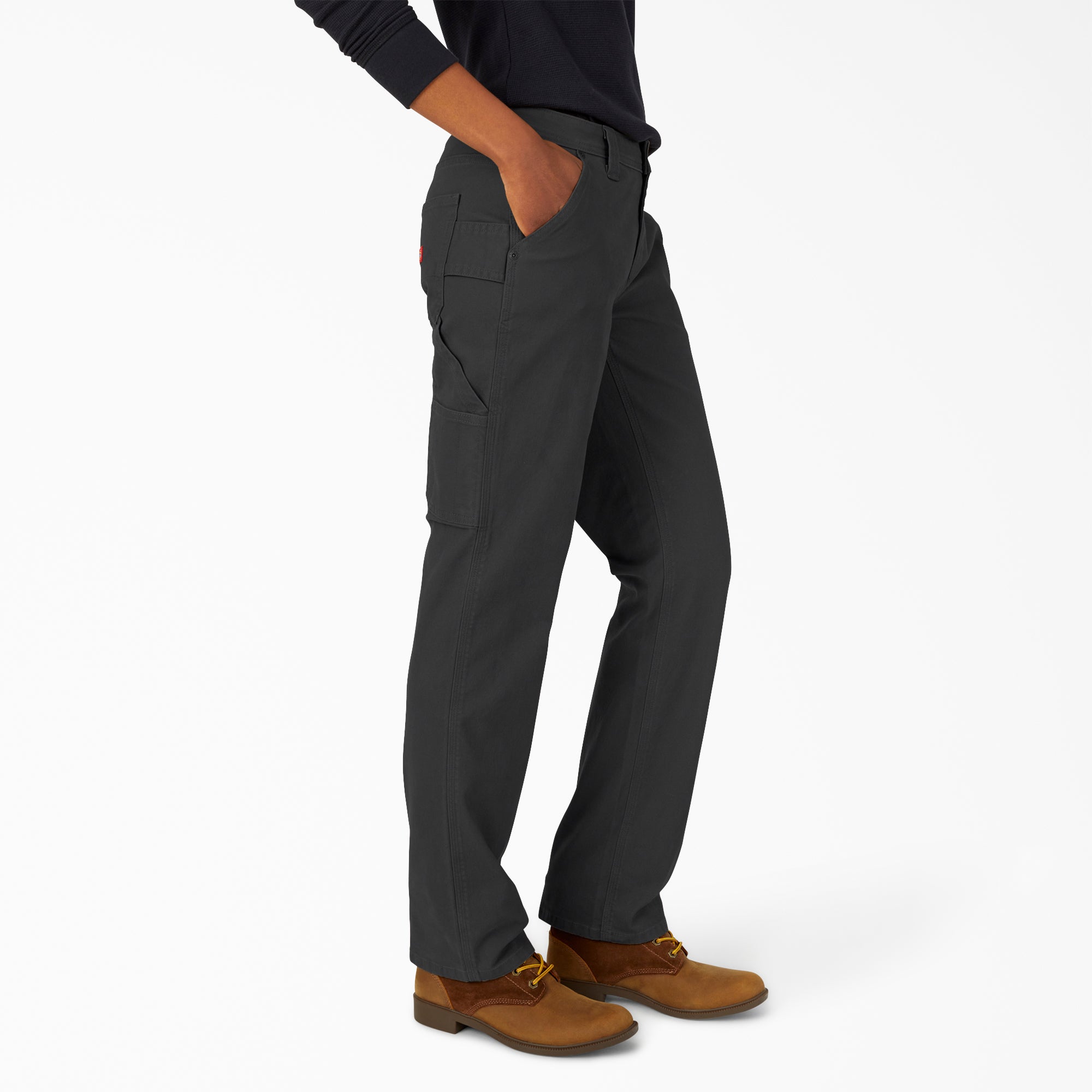 Women's FLEX Relaxed Straight Fit Duck Carpenter Pants