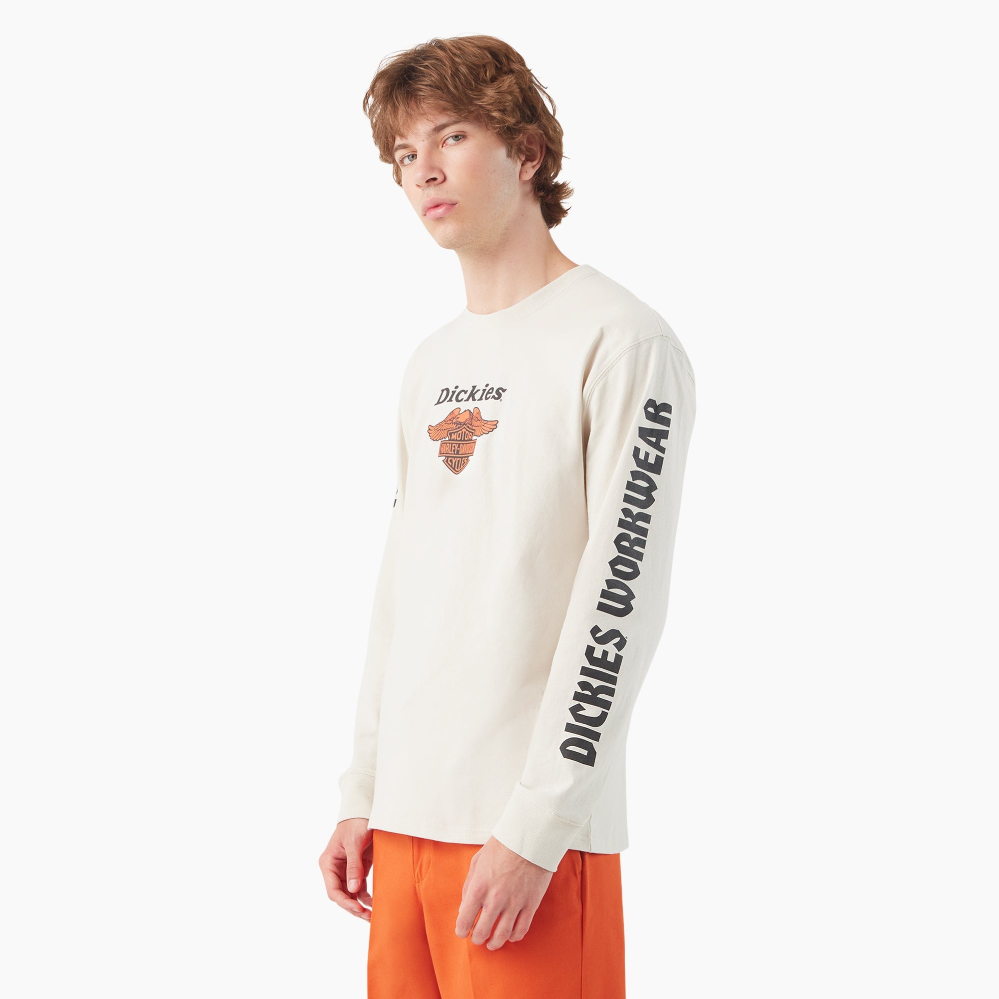 Dickies x Harley-Davidson Heavyweight Long Sleeve Eagle Tee