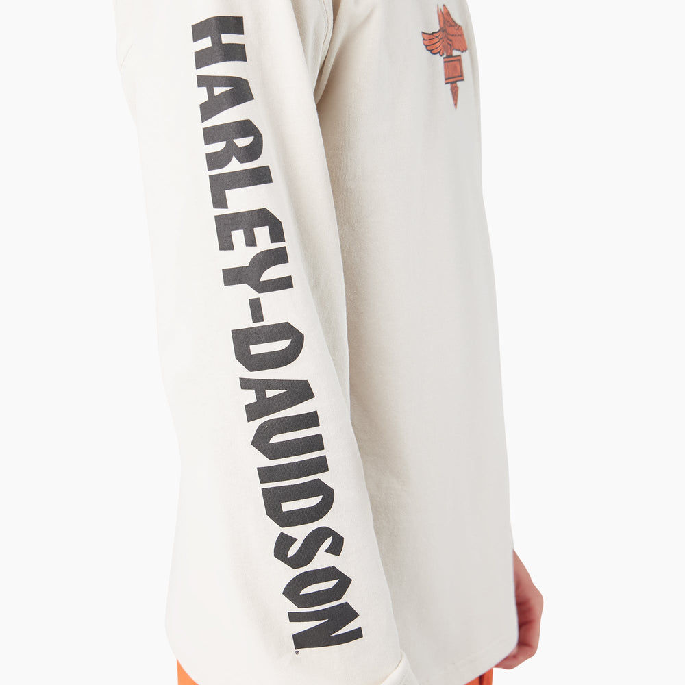 Dickies x Harley-Davidson Heavyweight Long Sleeve Eagle Tee