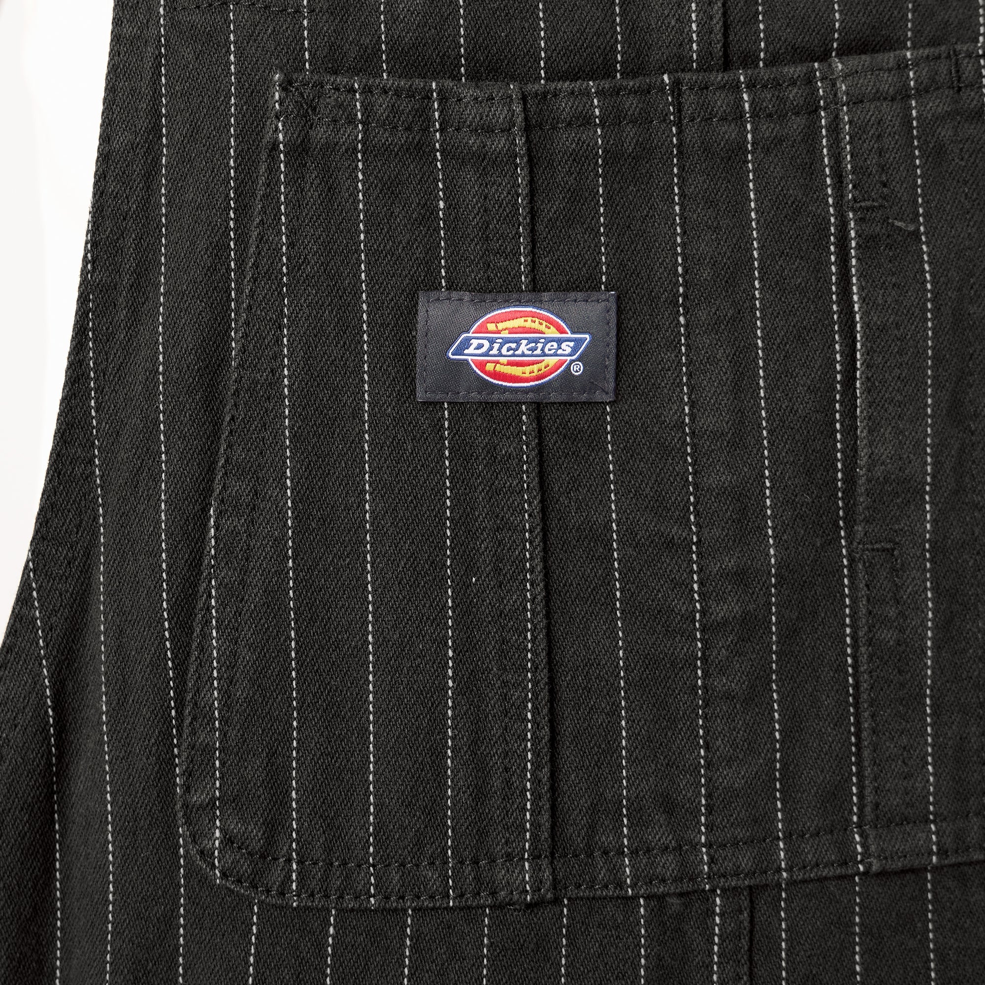 Women’s Pinstripe Service Bib Overalls