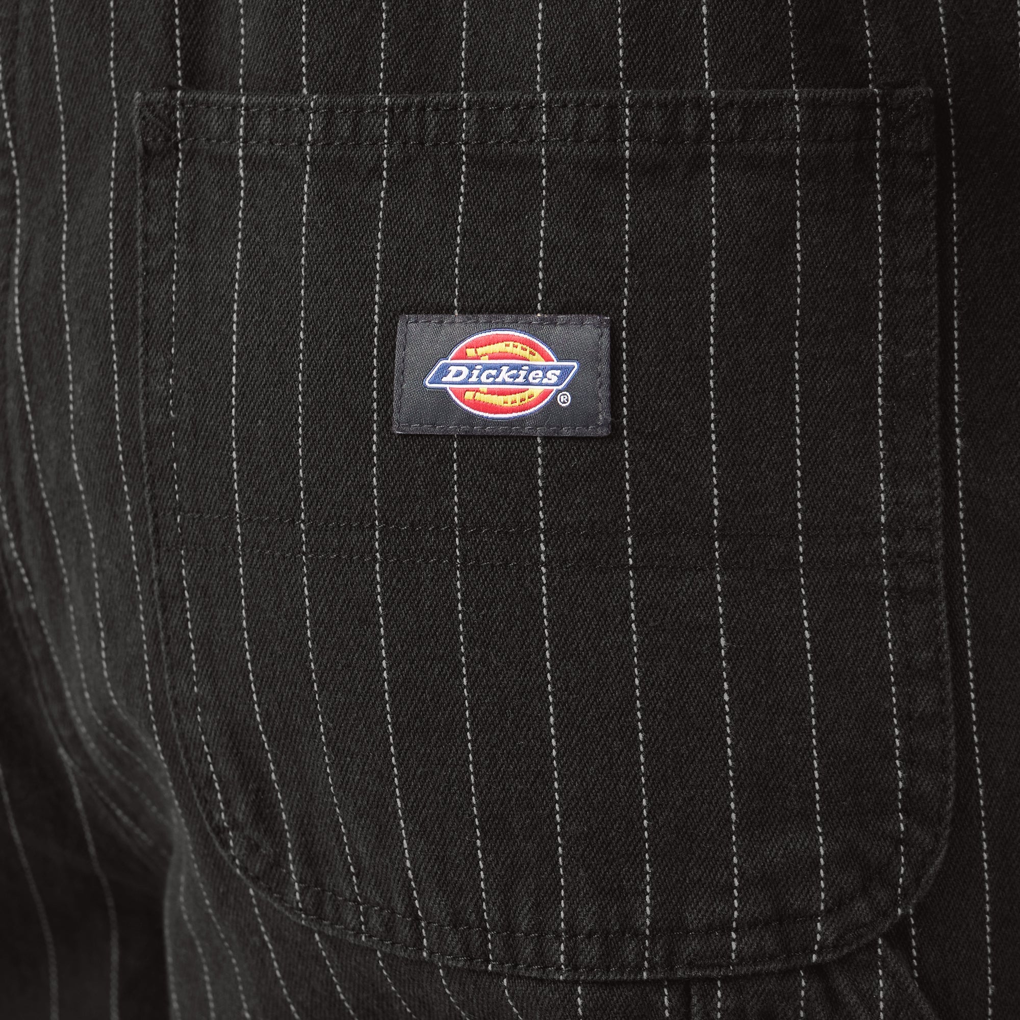 Women’s Pinstripe Service Bib Overalls