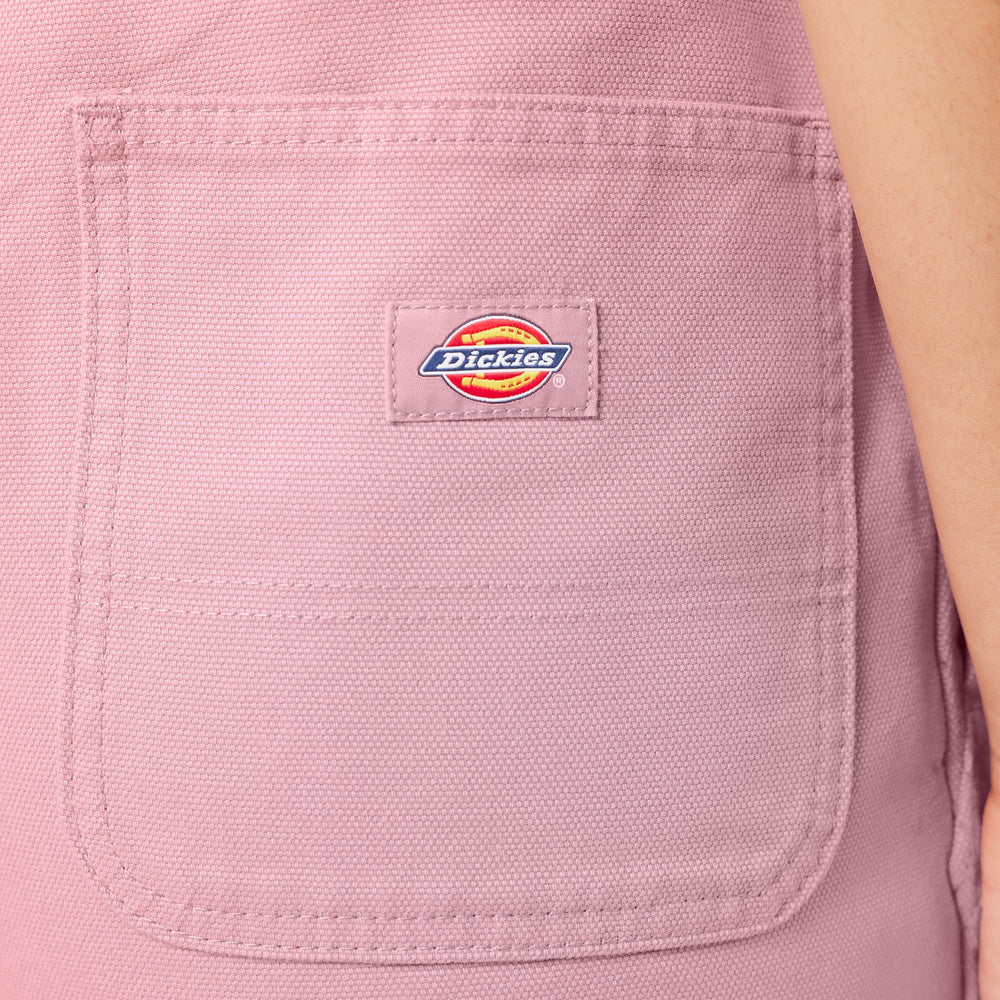 Women's Duck Canvas Bib Shortalls, 4"