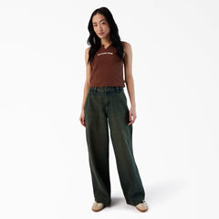 Women’s Loose Fit Denim Carpenter Jeans