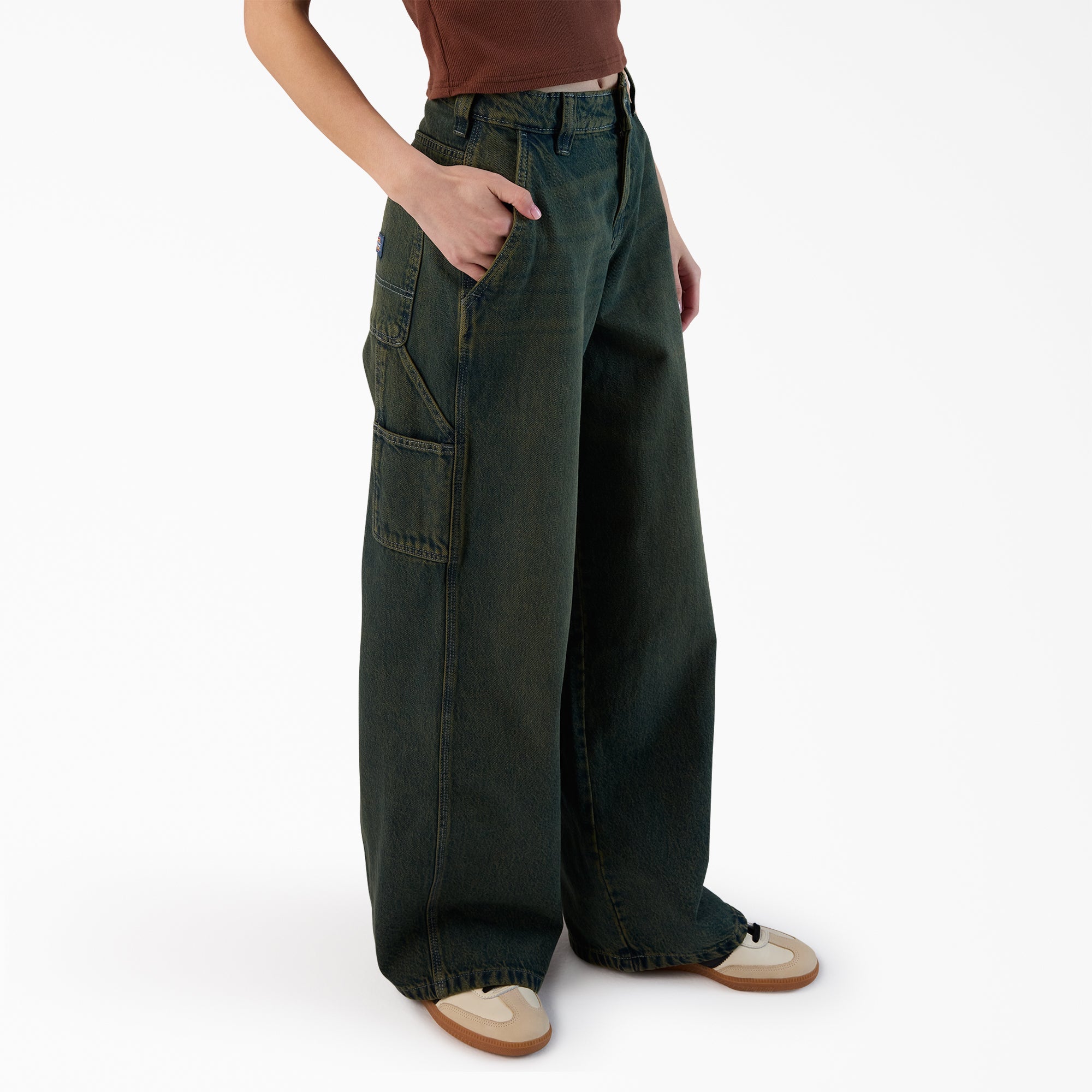 Women’s Loose Fit Denim Carpenter Jeans