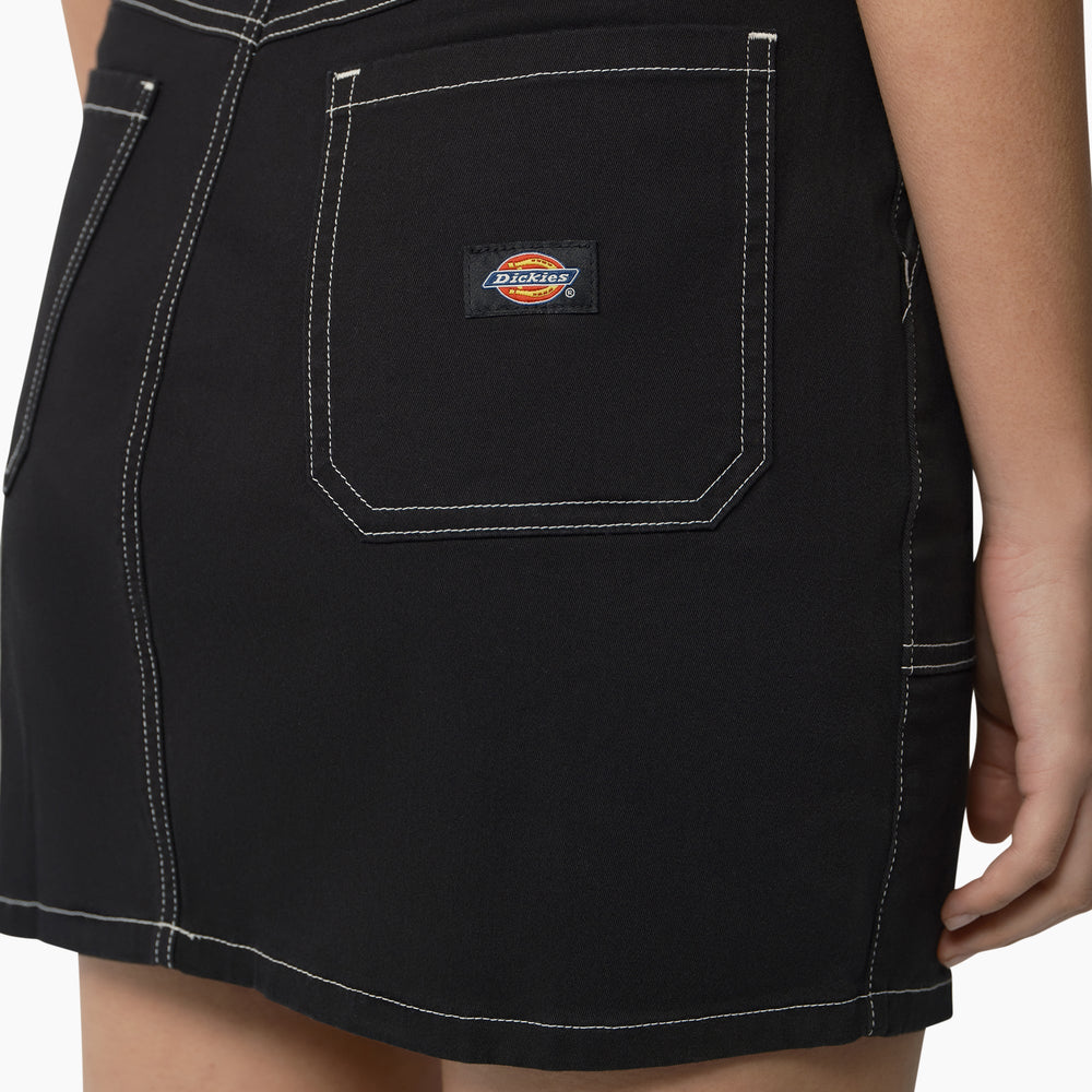 Women's High Waisted Carpenter Skirt