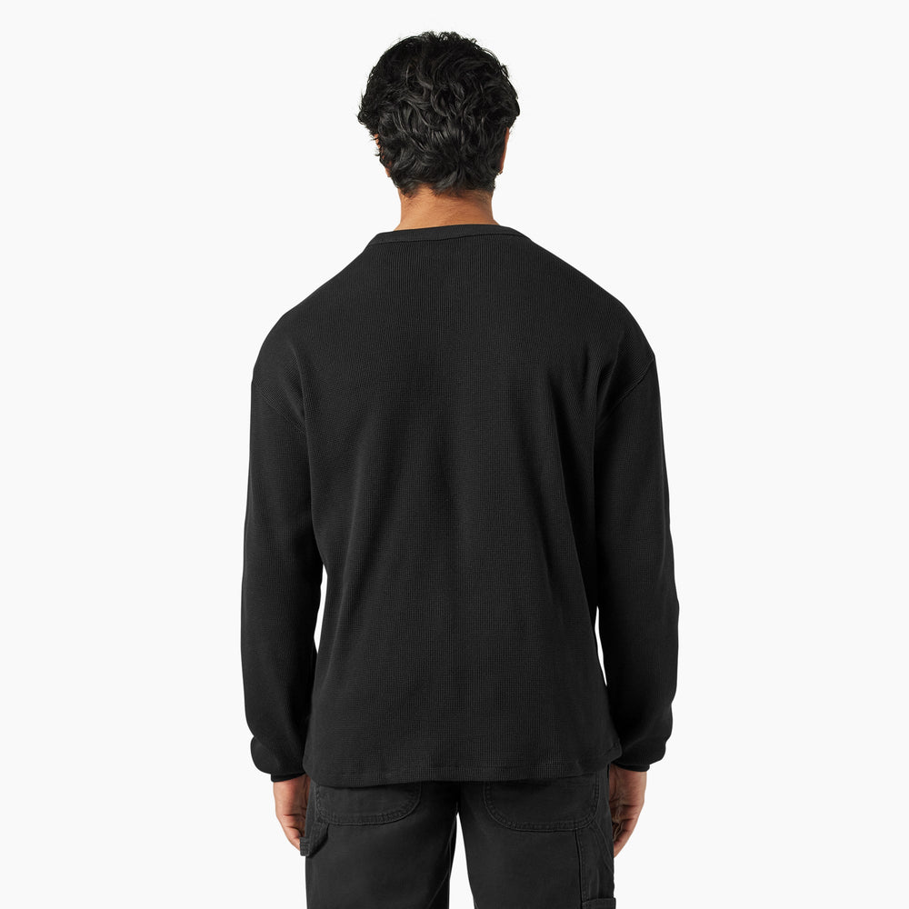 Long Sleeve Waffle Shirt