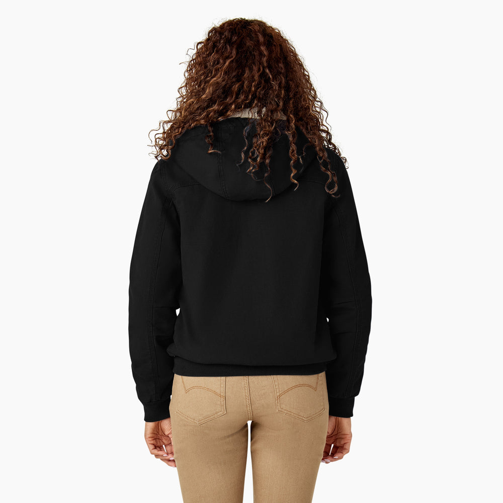 Women's Fleece Lined Duck Canvas Jacket